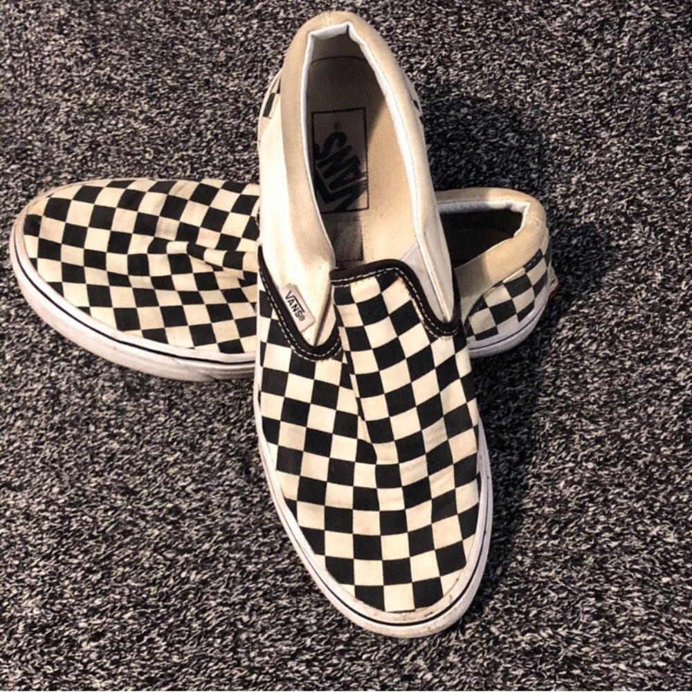 Checkered Vans